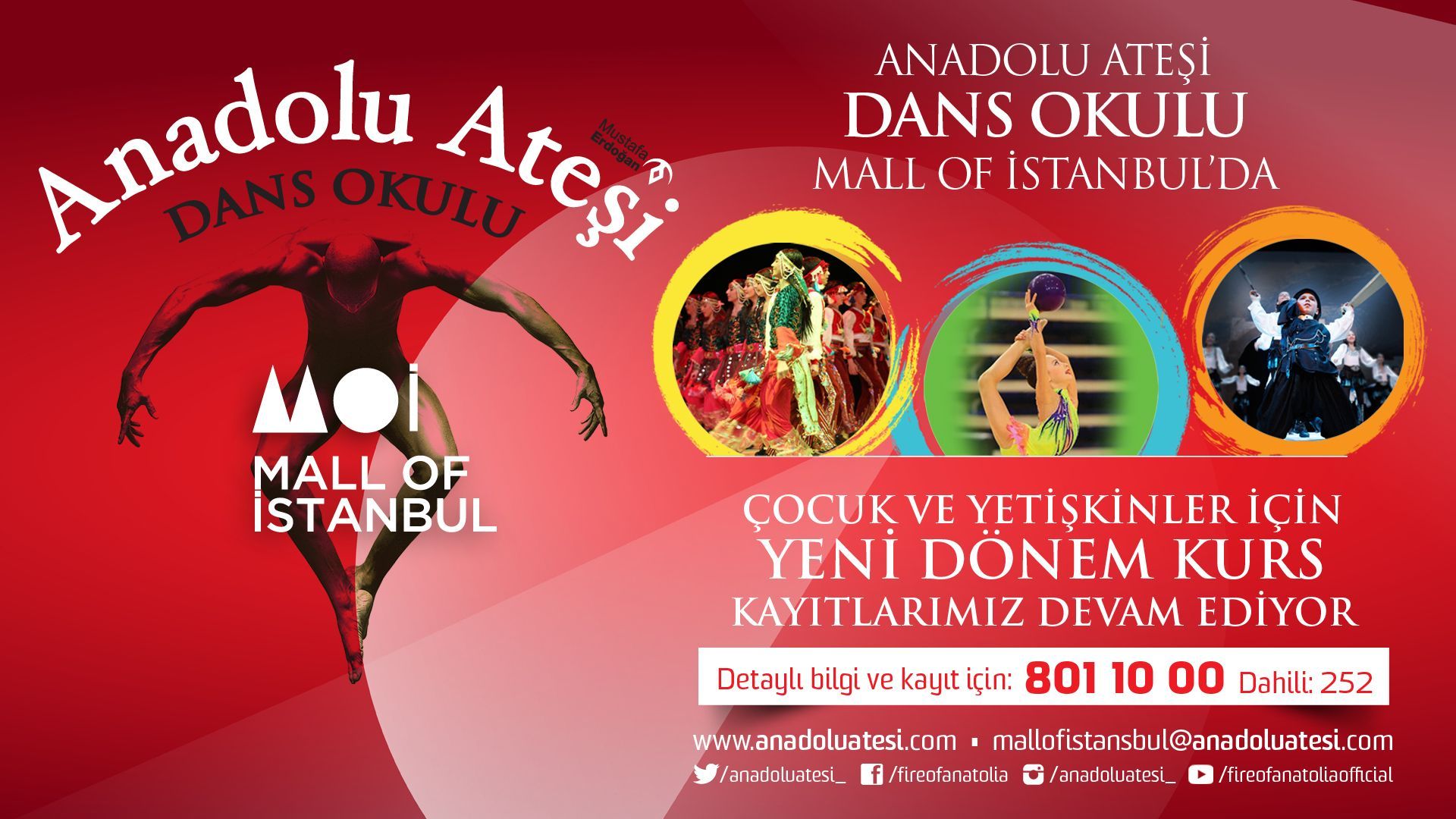 Anadolu Ateşi Dans Okulu Mall Of İstanbul'da